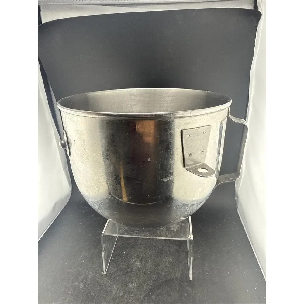 Vintage KitchenAid K5A K5SS 5 Qt Stainless Steel Mixing Bowl Lift 9
